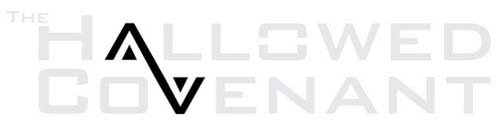 The Hallowed Covenant logo up/down
